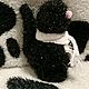 Чёрный кот. Игрушки. Ирина. Ярмарка Мастеров.  Фото №4