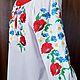 Women's embroidered blouse 'Field bouquet' ZHR3-242. Blouses. babushkin-komod. My Livemaster. Фото №6