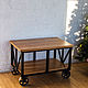 Order Coffee table on wheels in Loft style 'Anders'. uloft. Livemaster. . Tables Фото №3