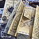 Заказать Карта Мародёров из Гарри Поттера. Мастерская OwlCraft с 2015. Ярмарка Мастеров. . Сувениры из фильмов Фото №3