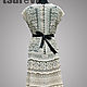 Crochet dress Karenina. White handmade wedding or evening dress. Dresses. Crochet by Tsareva. Online shopping on My Livemaster.  Фото №2