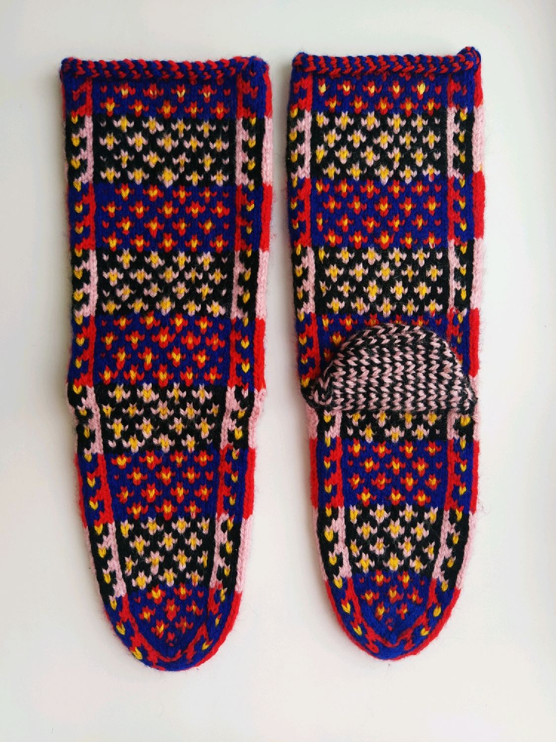 RussianSocks Вязаные носки с узорами джурабы в интернет-магазине ...