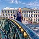 Платье нарядное в русском стиле «Сказочная песня». Платья. Дизайнерские платья Valensia Atelier. Ярмарка Мастеров.  Фото №4