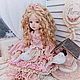 Ophelia. Author's textile doll collectible. Dolls. Dolls by Margaret. Online shopping on My Livemaster.  Фото №2
