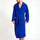 Bathrobe terry blue 58 size. hlopok100%. Robes. Warm gift. Online shopping on My Livemaster.  Фото №2