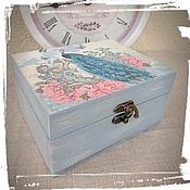 Для дома и интерьера handmade. Livemaster - original item Jewelry Box Royal Peacock. Handmade.