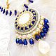 Комплект украшений Pearl Weave (кулон, браслет, серьги) с жемчугом. Комплекты украшений. Оксана Войтичук (бижутерия) (vasilisa19). Ярмарка Мастеров.  Фото №5