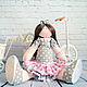 The Princess and the pea. Textile doll. Stuffed Toys. Maria interior toys (m-interiortoys). My Livemaster. Фото №6