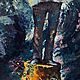 Играй, тогда тебя не достанут. Скрипач. Картины. Магия в картинах. Ярмарка Мастеров.  Фото №4