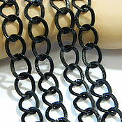Материалы для творчества handmade. Livemaster - original item The chain color is black. 50 cm. Handmade.