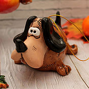 Сувениры и подарки handmade. Livemaster - original item Dog, bell. Handmade.