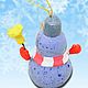 Snowman ceramic bell. Bells. FunIdea. Online shopping on My Livemaster.  Фото №2
