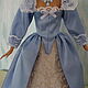  Платье  "Барби принцесса Дании". Одежда для кукол. Одежда для кукол Барби у Ирины. Интернет-магазин Ярмарка Мастеров.  Фото №2