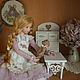 Order Collectible doll Varenka. Olesya Sharipova. Livemaster. . Interior doll Фото №3