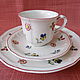 Винтаж: Villeroy Boch Petite Fleur чайное трио винтаж. Кружки винтажные. Vintage Boutique. Интернет-магазин Ярмарка Мастеров.  Фото №2