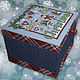 Canal: Cofre para juguetes de Navidad. Storage Box. FavoriteStitch. Интернет-магазин Ярмарка Мастеров.  Фото №2