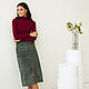 Turtleneck made of viscose Bordeaux, turtleneck badlon knitwear Burgundy. Turtleneck Sweaters. mozaika-rus. My Livemaster. Фото №5