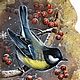 Синичка. Подвеска. Изотова Марина. Интернет-магазин Ярмарка Мастеров.  Фото №2