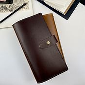 Канцелярские товары handmade. Livemaster - original item Planning Midori notebook made of genuine leather. Handmade.