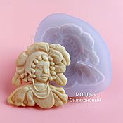 Материалы для творчества handmade. Livemaster - original item Molds for making flowers: Mold 5 x 5 cm Royal Page Silicone Mold. Handmade.