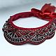 Kokoshnik 'Red wine'. Tiaras. Coco_Shnica. My Livemaster. Фото №6