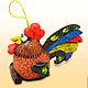 Rooster ceramic bell. Cock the symbol of 2017. Bells. FunIdea. My Livemaster. Фото №4