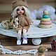 Заказать Кукла bjd. Мишка в ладошке (teddy) Наталия. Ярмарка Мастеров. . Шарнирная кукла Фото №3