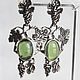 Order Jewelry Set Grape chrysolite silver 925 AM0002. Sunny Silver. Livemaster. . Jewelry Sets Фото №3