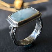 Украшения handmade. Livemaster - original item Silver Ring with Natural stone, silver women`s ring. Handmade.