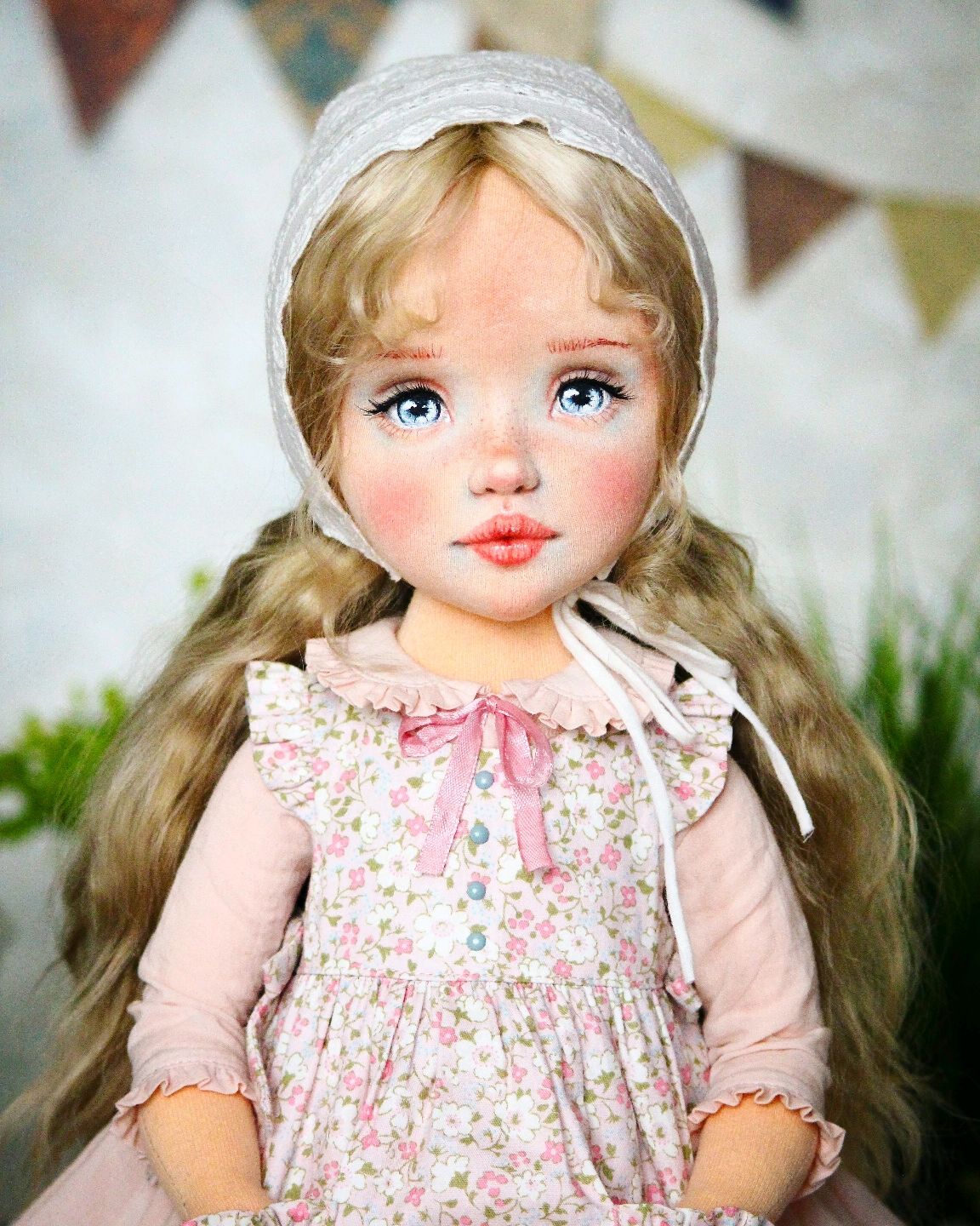 Текстильная кукла Аврора – купить на Ярмарке Мастеров – NKEOIRU | Будуарная кукла, Великий Новгород