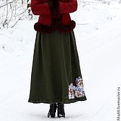 Льняное платье-пальто