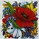 Napkins for decoupage decoupage poppy garden print, Napkins for decoupage, Moscow,  Фото №1