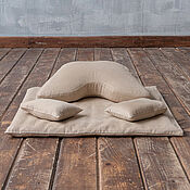Активный отдых и развлечения handmade. Livemaster - original item Meditation pillow (set) 