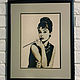 Order Cross stitch Audrey Hepburn. FavoriteStitch. Livemaster. . Panels Фото №3