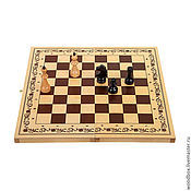 Куклы и игрушки handmade. Livemaster - original item Chess Board 49 24 5.6 cm.. Handmade.