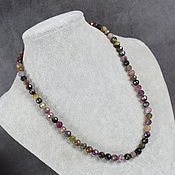 Работы для детей, handmade. Livemaster - original item New! Natural Tourmaline Beads with Cut. Handmade.