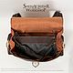 Leather Hobbit's Backpack (inspired Bilbo Baggins). Backpacks. Svetliy Sudar Leather Arts Workshop. My Livemaster. Фото №5