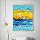  oil painting sunset. Pictures. orlovaalla. Online shopping on My Livemaster.  Фото №2