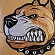 Подушка из экокожи "Brutal". Подушки. ArtMart (Анна). Ярмарка Мастеров.  Фото №4