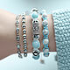 Set of 4 bracelets: agate, kohalong, hematite. Bracelet set. Solanda. Online shopping on My Livemaster.  Фото №2
