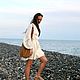 Заказать Авоська рыжая замша сумка пакет мешок Шоппер. Bags by Katerina Klestova (kklestova). Ярмарка Мастеров. . Сумка-мешок Фото №3