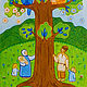 Picture. Tree of life. Pictures. Lidiamama. Интернет-магазин Ярмарка Мастеров.  Фото №2