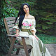 Fabulous dress with hand embroidery ' Vanilla rose', Dresses, Vinnitsa,  Фото №1