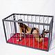 Клетка БДСМ "Kitty"  /  БДСМ  Клетка - Мебель бдсм bdsm. Комплект для ролевых игр. БДСМ Мебель и BDSM девайсы Premium ! (fuckingmachines). Ярмарка Мастеров.  Фото №6
