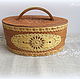 Birch bark basket (tues, tuesok) from Russia "Birch bark fable", Basket, Moscow,  Фото №1