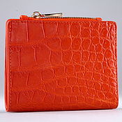 Сумки и аксессуары handmade. Livemaster - original item Crocodile Genuine Leather Wallet IMA0027O5. Handmade.