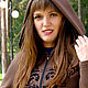 Women's Hoodie, Cinnamon Zipper Boho Sweatshirt. Sweater Jackets. Lara (EnigmaStyle). Online shopping on My Livemaster.  Фото №2