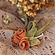 Brooch-bouquet of felt 'Caprice'. Brooches. Katherine Markina (markinaek). My Livemaster. Фото №4
