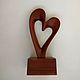 Figurine ' Heart '. Figurines. Wooden cats-Alexander Savelyev. Online shopping on My Livemaster.  Фото №2