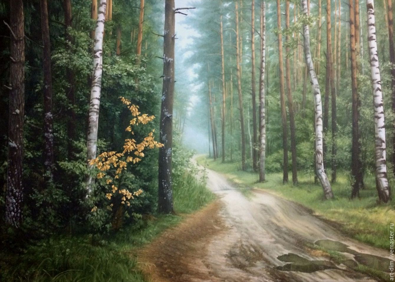 Березовый лес Андрей Шильдер